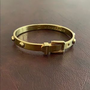 Michael kors belt bangle bracelet